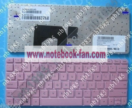 New HP Mini 210 Pink US keyboard 605740-001 AENM6U00140 NM6